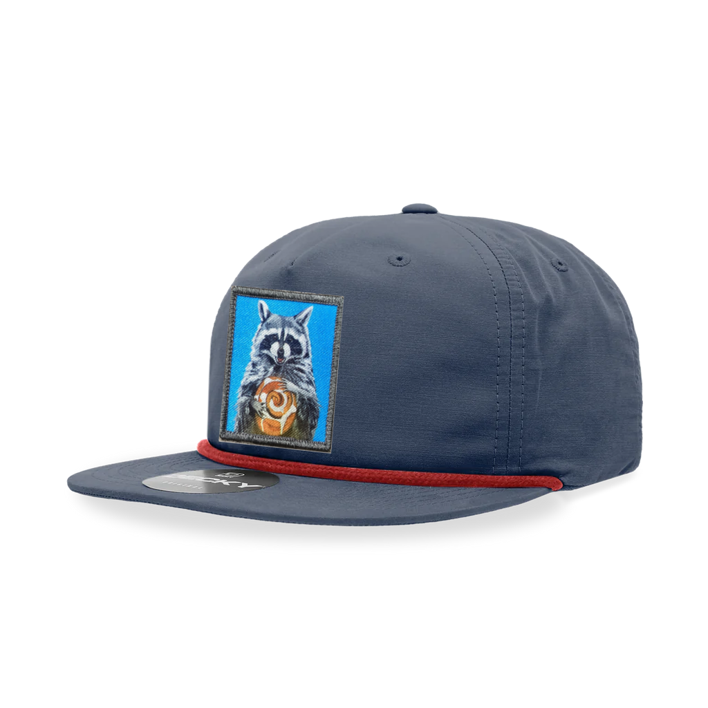 Navy/ Red Rope Cap Hats FlynHats Cinnabun Bandit  