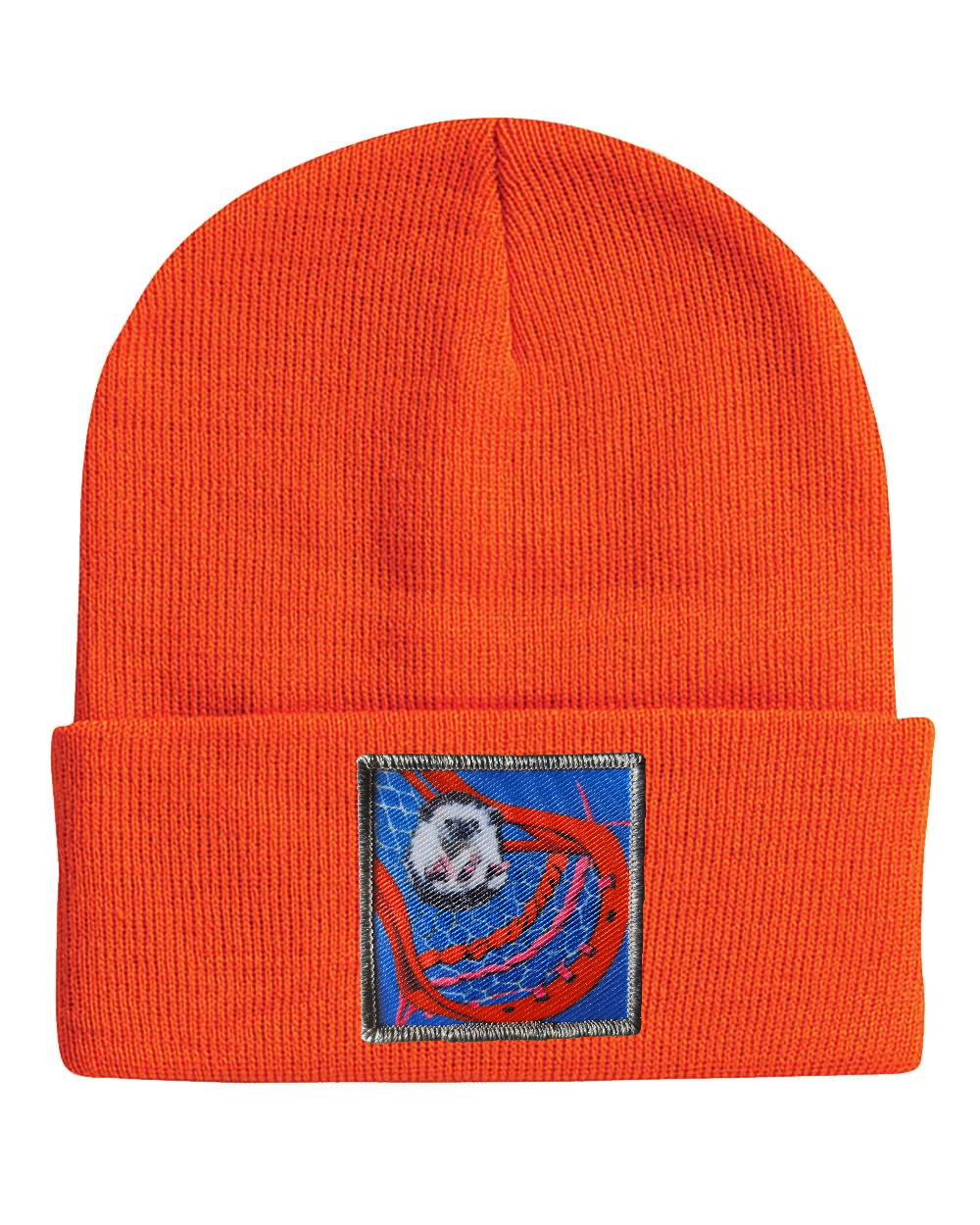 Ball Hog Beanie Hats FlynHats Neon Orange  