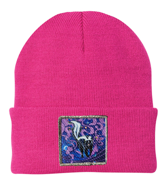 Skunky Haze Beanie Hats FlynHats Neon Pink  