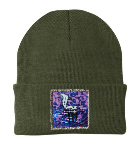 Skunky Haze Beanie Hats FlynHats Olive  