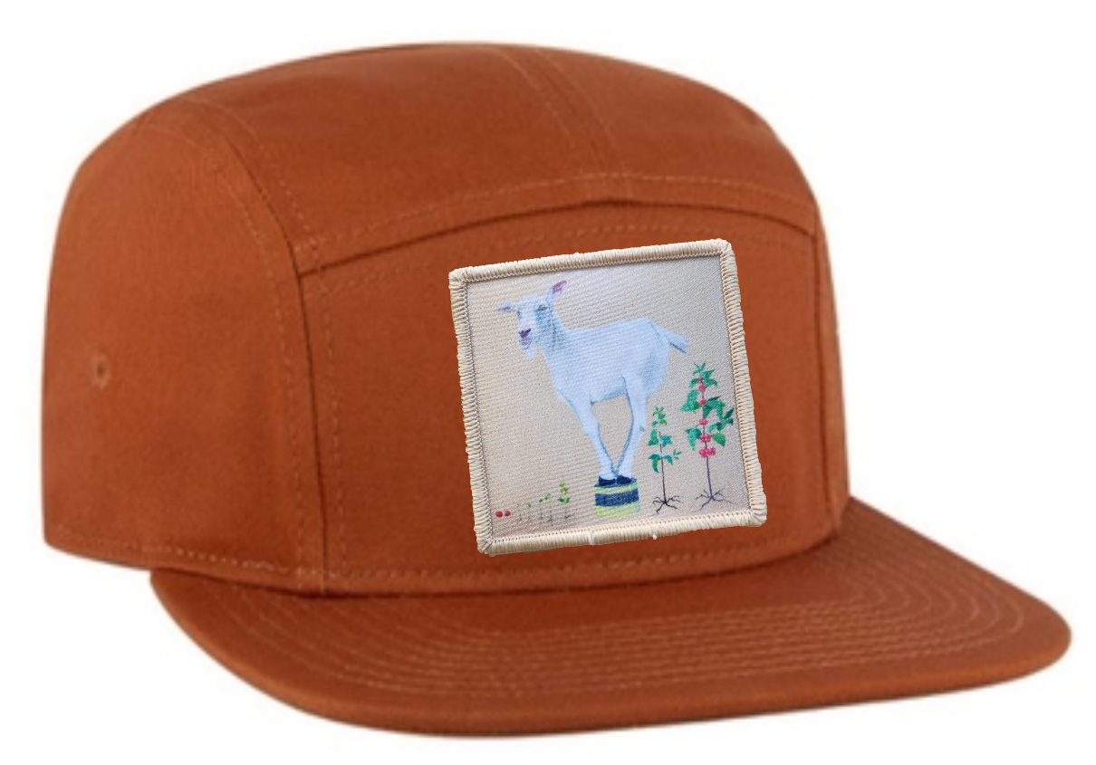 Orange Camper Hat Hats FlynHats The Discoverer  