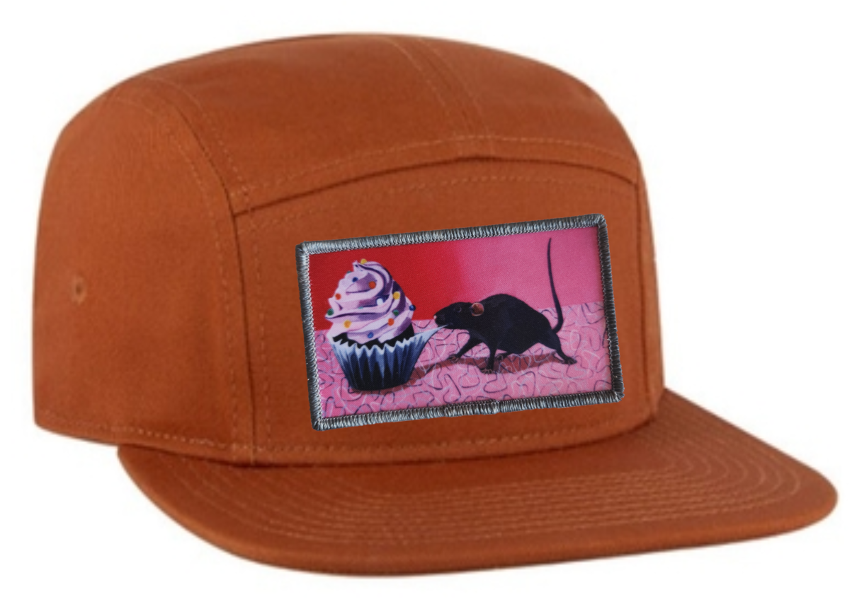 Orange Camper Hat Hats FlynHats Rats Got My Cake  