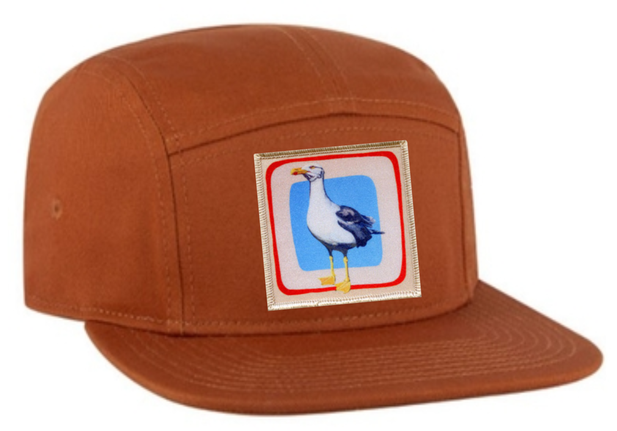 Orange Camper Hat Hats FlynHats Seagull  