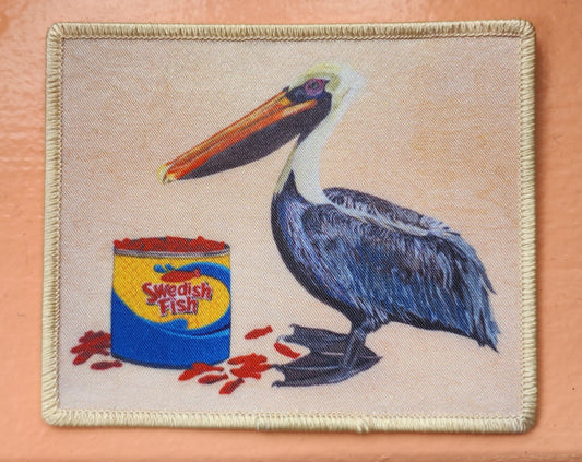 Gone Fishin' Patch patch Flyn_Costello_Art
