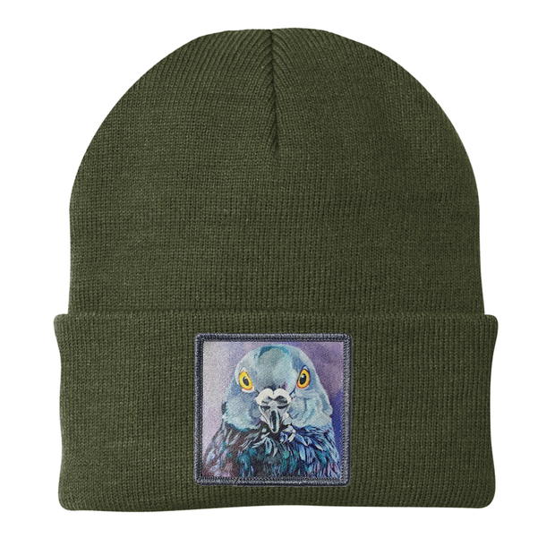 Pigeon Beanie Hats FlynHats Olive  