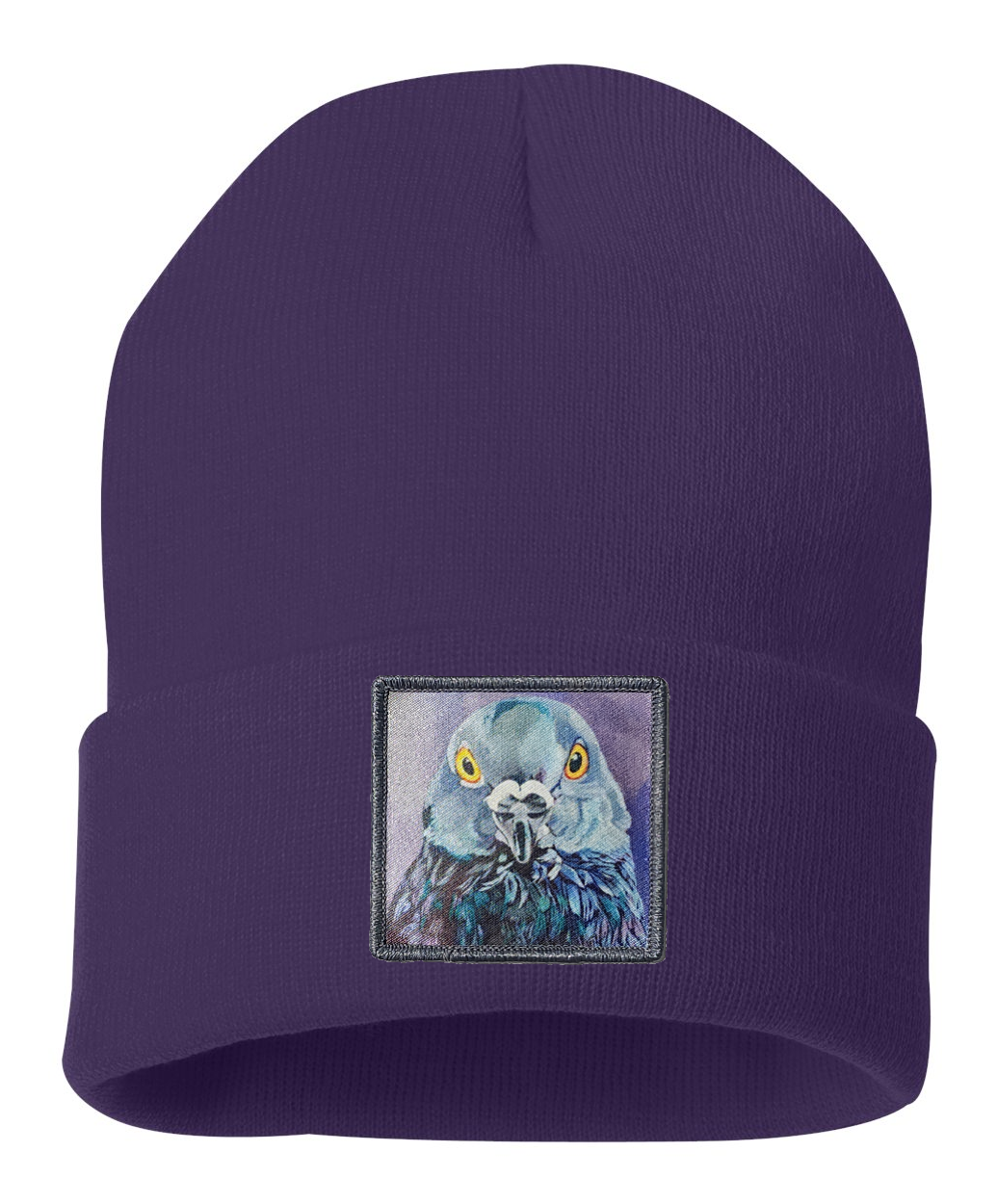 City Bird Beanie Hats FlynHats Purple  