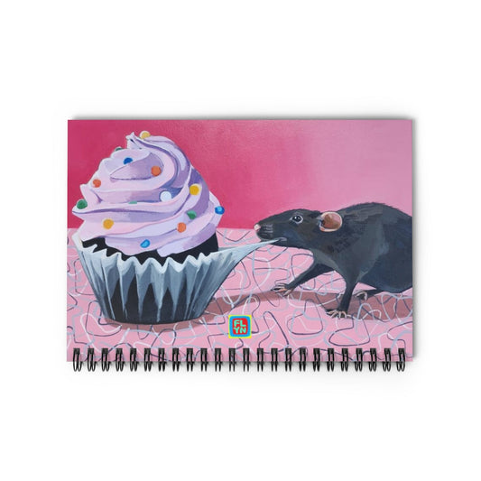 Rats Got my Cake Notebook FlynHats