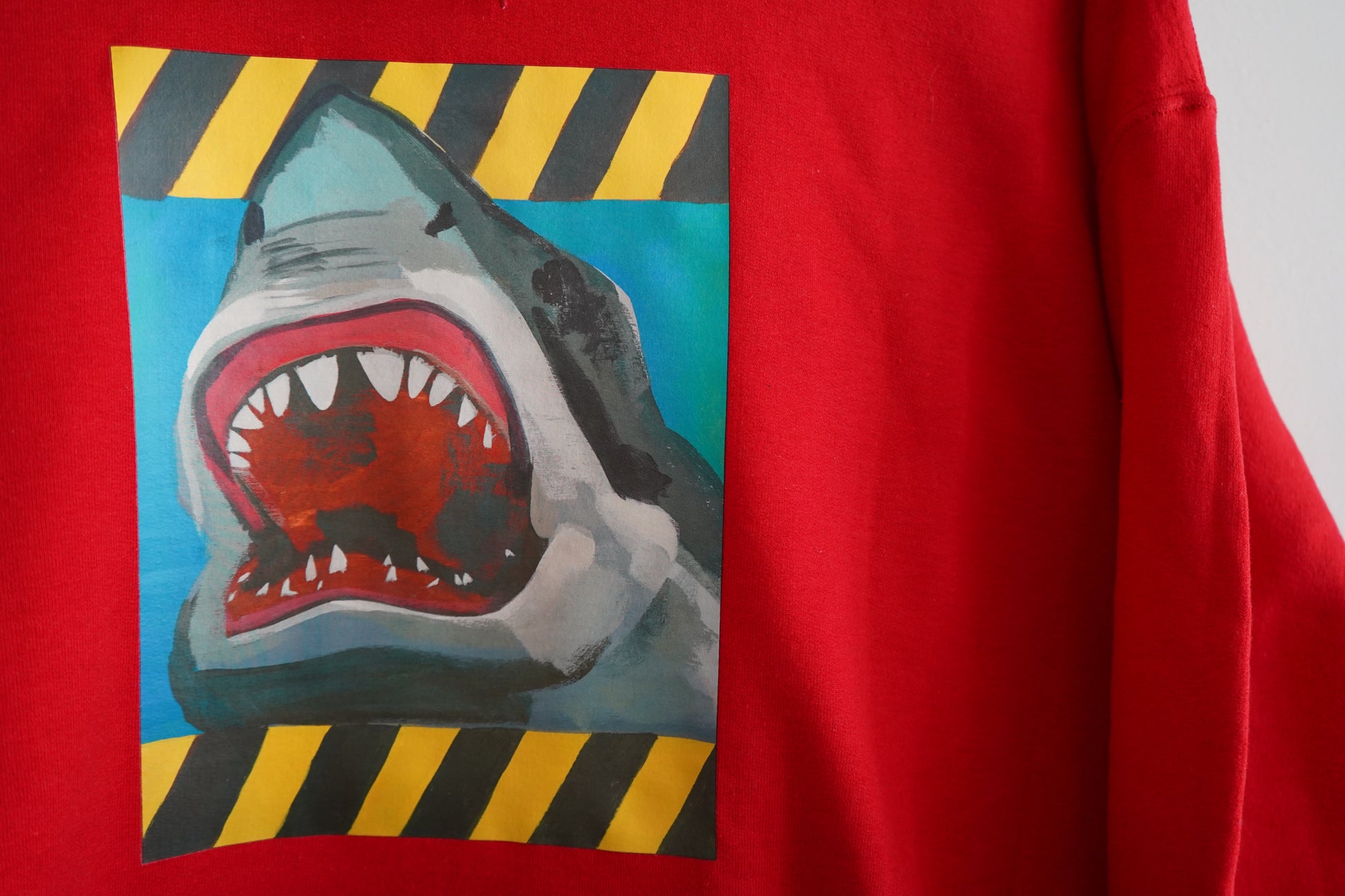 NEW Shark Youth Hoodies!! Choose your color FlynHats XL Hoodie Solid Red