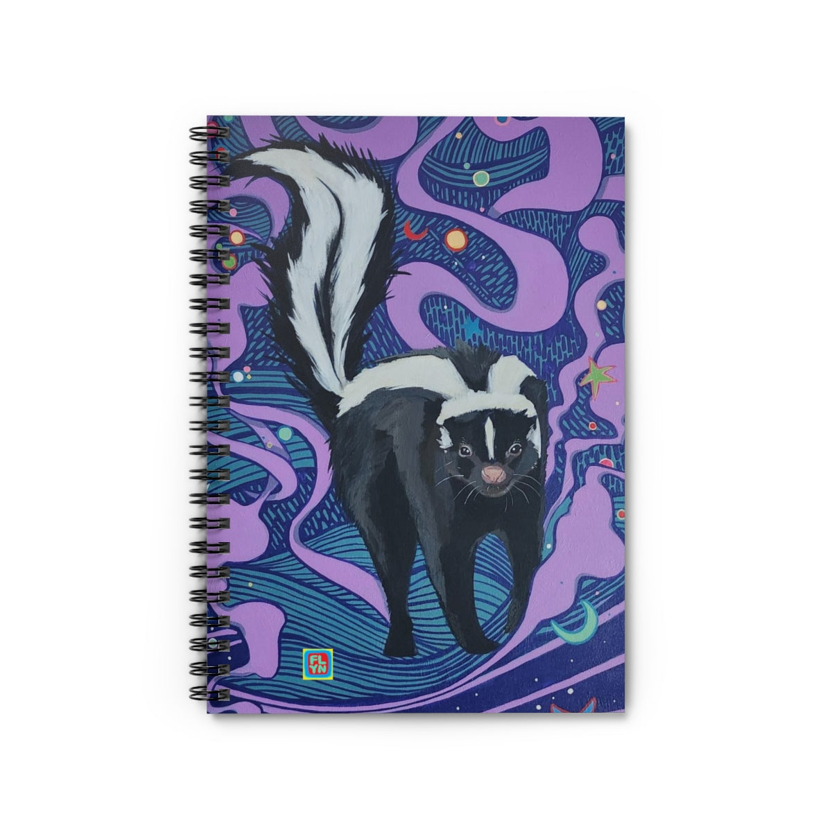 Skunky Haze Notebook notebook Flyn_Costello_Art