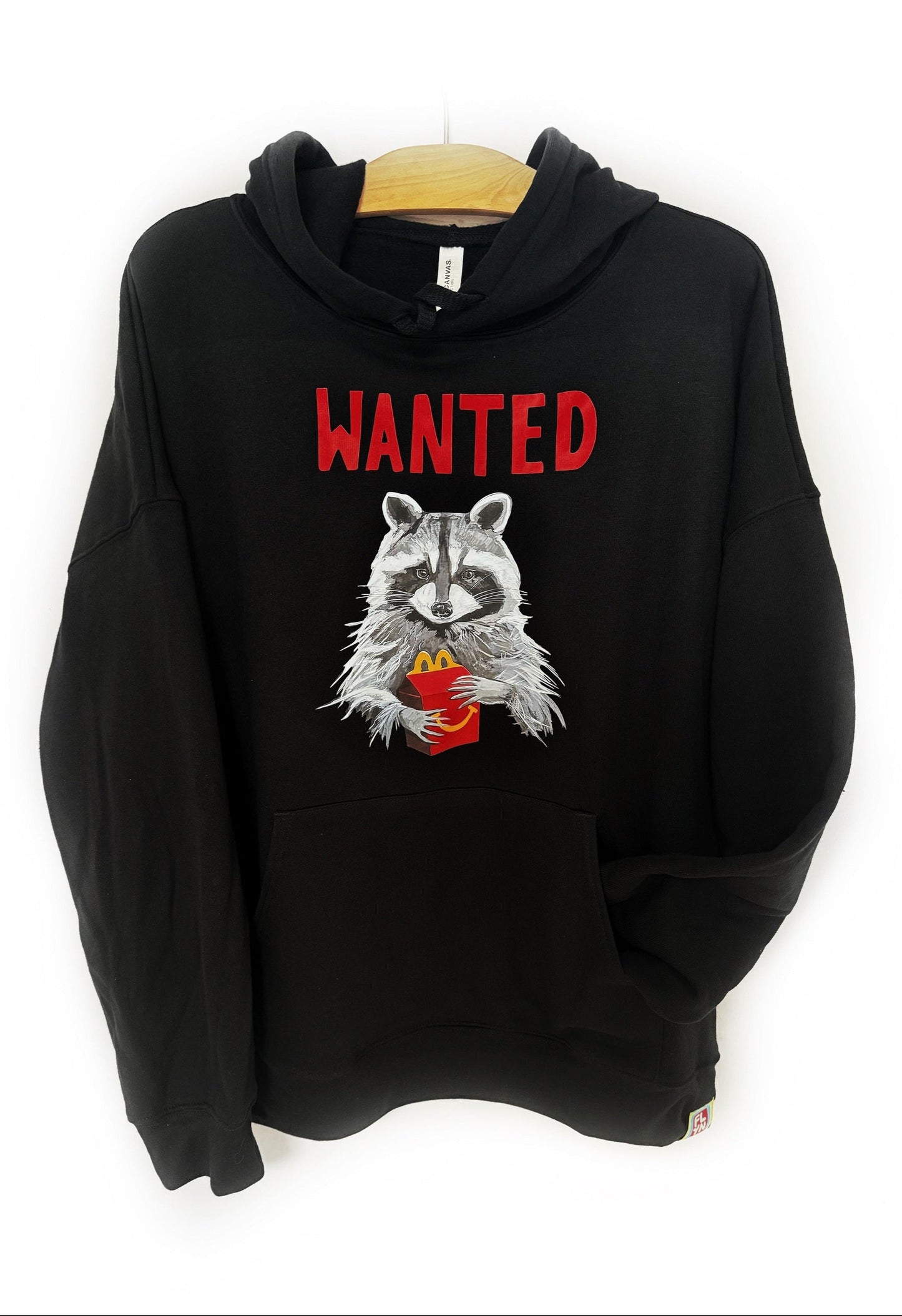 Wanted Black Hoodie FlynHats