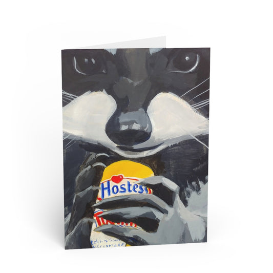The Snack Kid Greeting Card Flyn_Costello_Art