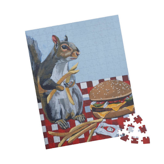 Squirrel Burger Jigsaw Puzzle