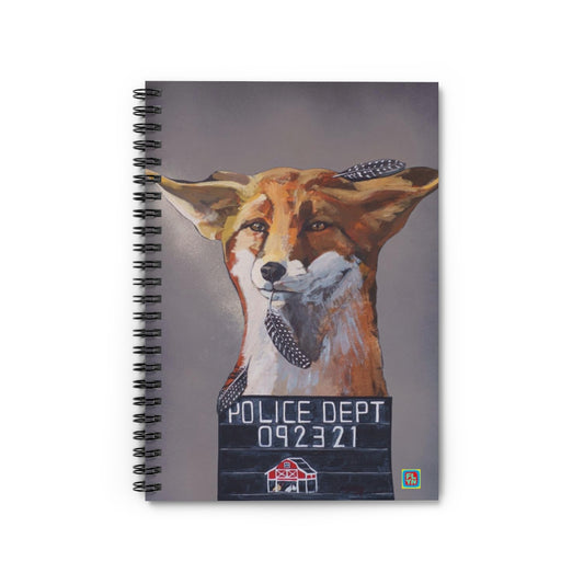 The Usual Suspects Fox Notebook FlynHats