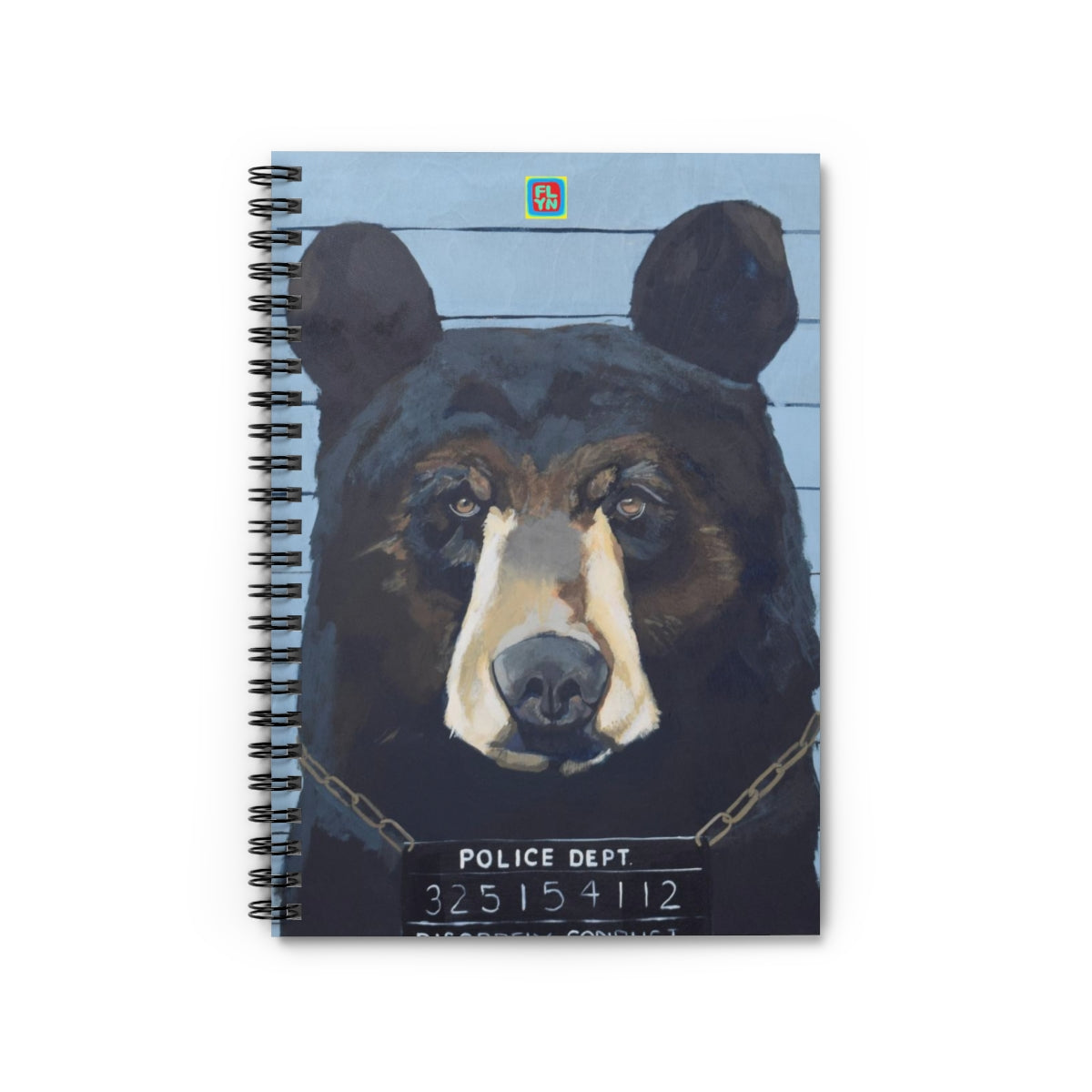 The Usual Suspects Bear Notebook FlynHats