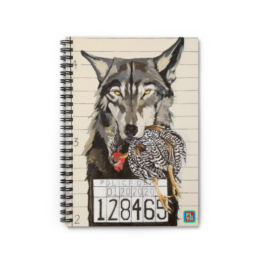 The Usual Suspects Wolf Notebook FlynHats