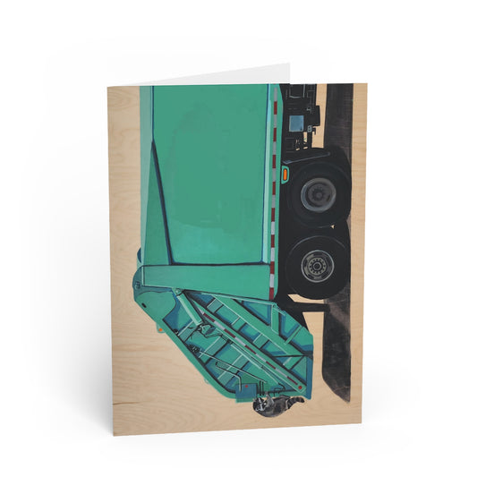 Trash Bandit Greeting Card Flyn_Costello_Art
