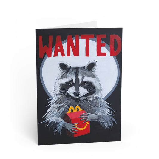 Wanted Greeting Card Flyn_Costello_Art