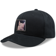 6 Panel Base Ball Cap Hats FlynHats Piggie  