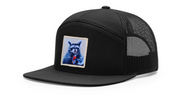 Black Seven Panel Hats Flyn Costello Camp Crasher  