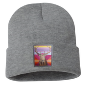Elk Beanie Hats Flyn Costello Grey  