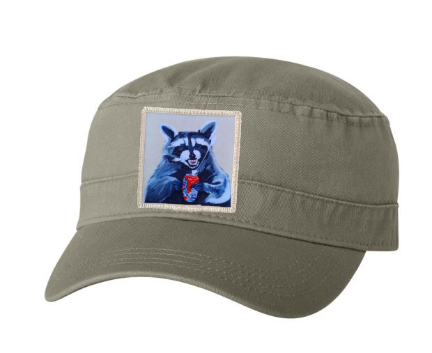 Olive Fidel Cap Hats FlynHats Camp Crasher  