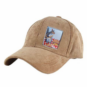 Corduroy Cap Hats FlynHats Squirrel Burger  