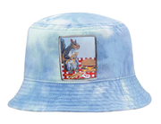 Tie Dyed Bucket- Blue Hats Flyn Costello Squirrel Burger  