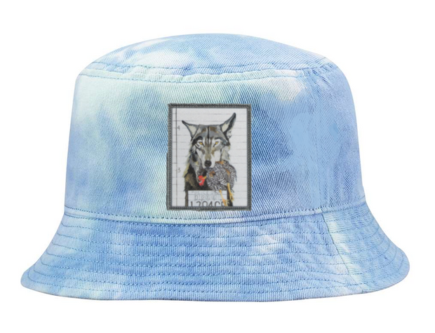 Tie Dyed Bucket- Blue Hats Flyn Costello The Usual Suspects: Wolf  