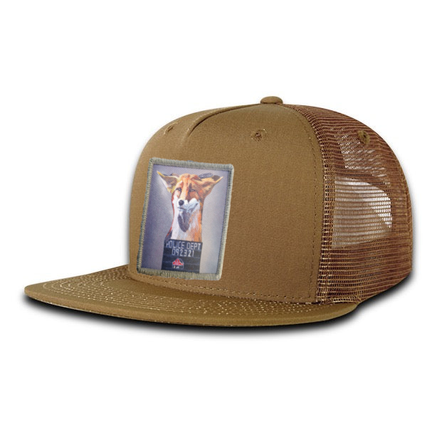 Ripstop Flat Bill Trucker Coyote Hats Flyn Costello Fox  