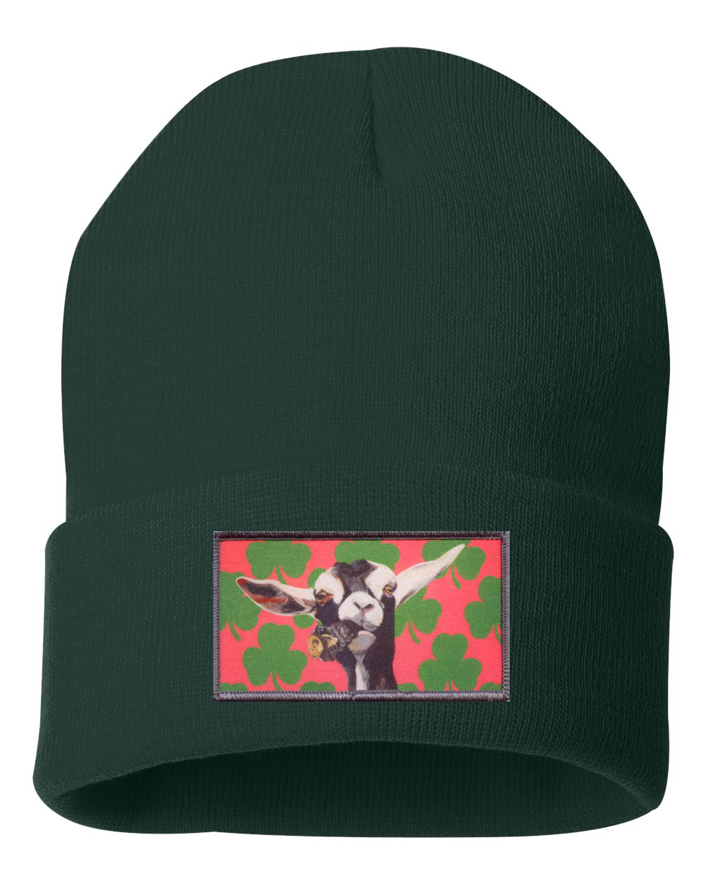 Can Crusher Goat Beanie Hats FlynHats   