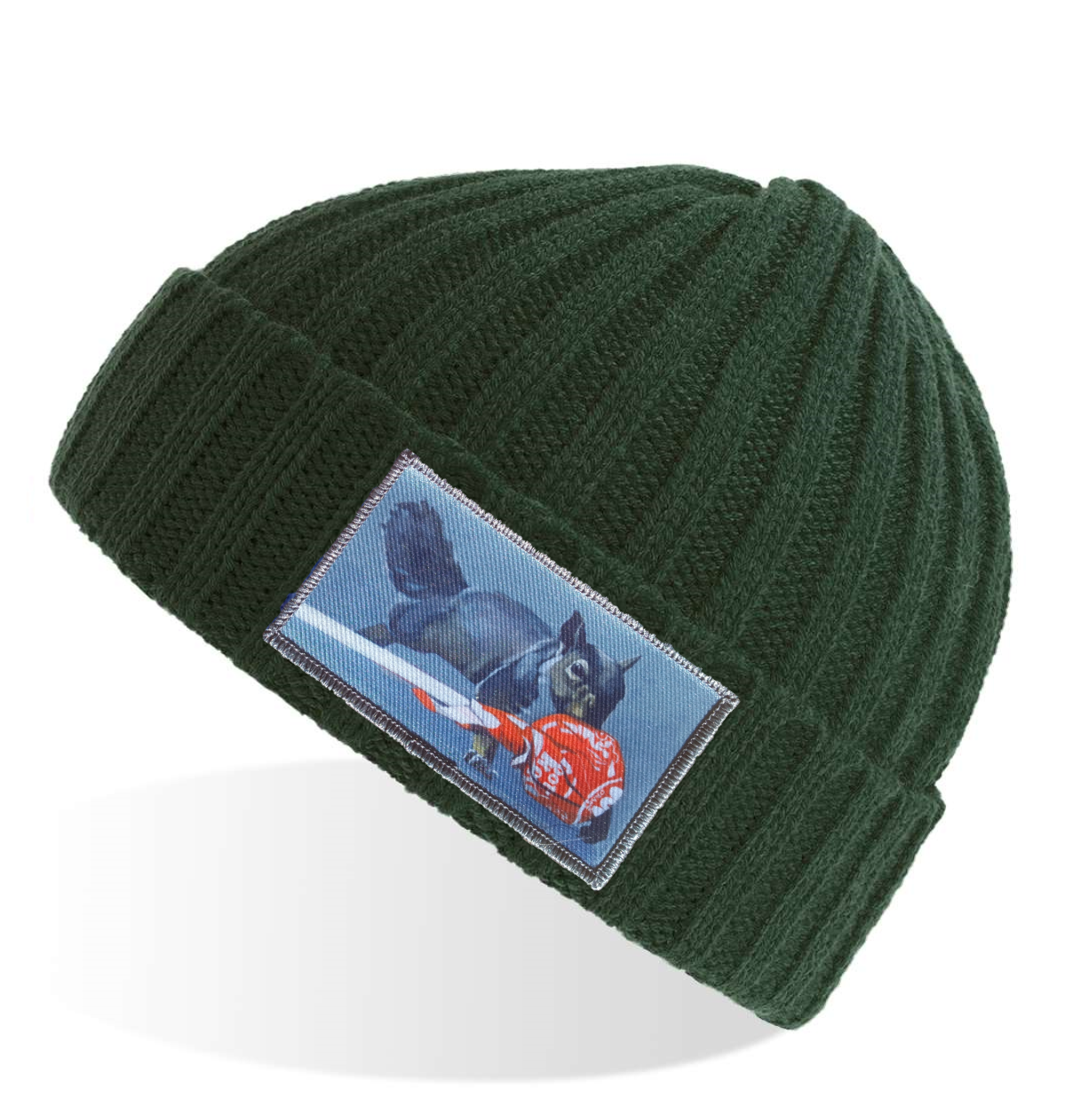 Green Sustainable Cable Knit Hats Flyn Costello Secret Stash  