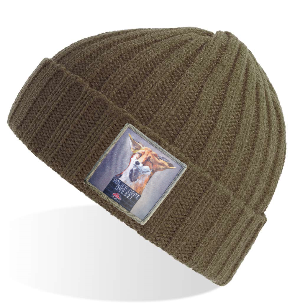 Olive Sustainable Cable Knit Hats Flyn Costello The Usual Suspects: Fox  