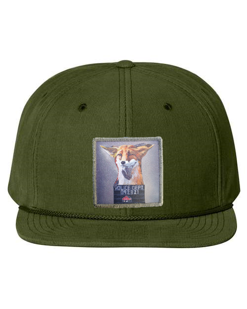 Olive Corduroy Flat Brim Trucker Hats Flyn Costello The Usual Suspects: Fox  