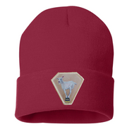 Diamond Goat Beanie Hats Flyn Costello Cardinal Red  