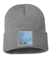 The Discoverer Goat Beanie Hats Flyn Costello Grey  