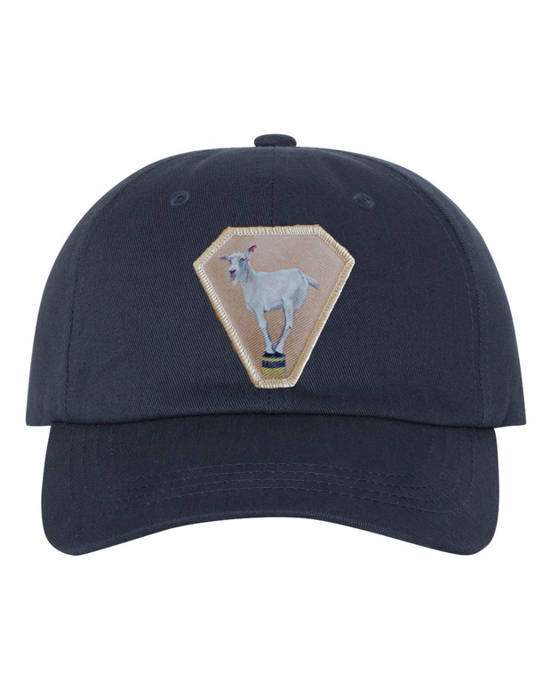 Eco-Washed Dad Hat Hats FlynHats Diamond Goat  