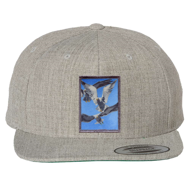 Wool Blend Heather Grey Hats Flyn Costello Flock Of Seagulls  