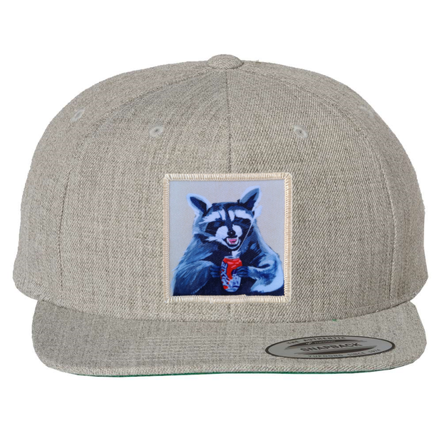 Wool Blend Heather Grey Hats Flyn Costello Camp Crasher  