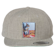 Wool Blend Heather Grey Hats Flyn Costello Squirrel Burger  