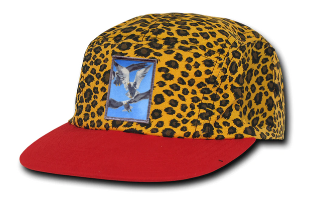 Leopard Camper Cap Hats FlynHats Flock Of Seagulls  