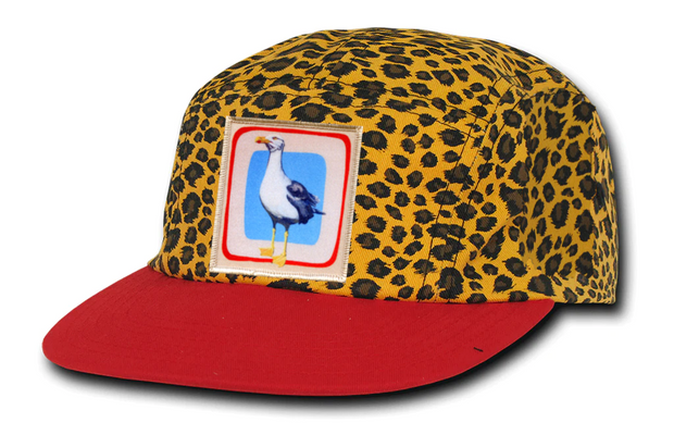 Leopard Camper Cap Hats FlynHats Seagull  