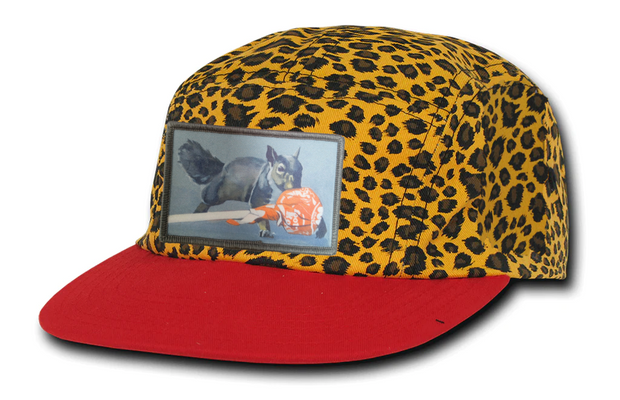 Leopard Camper Cap Hats FlynHats Secret Stash  