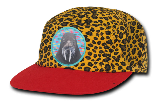 Leopard Camper Cap Hats FlynHats Walrus  