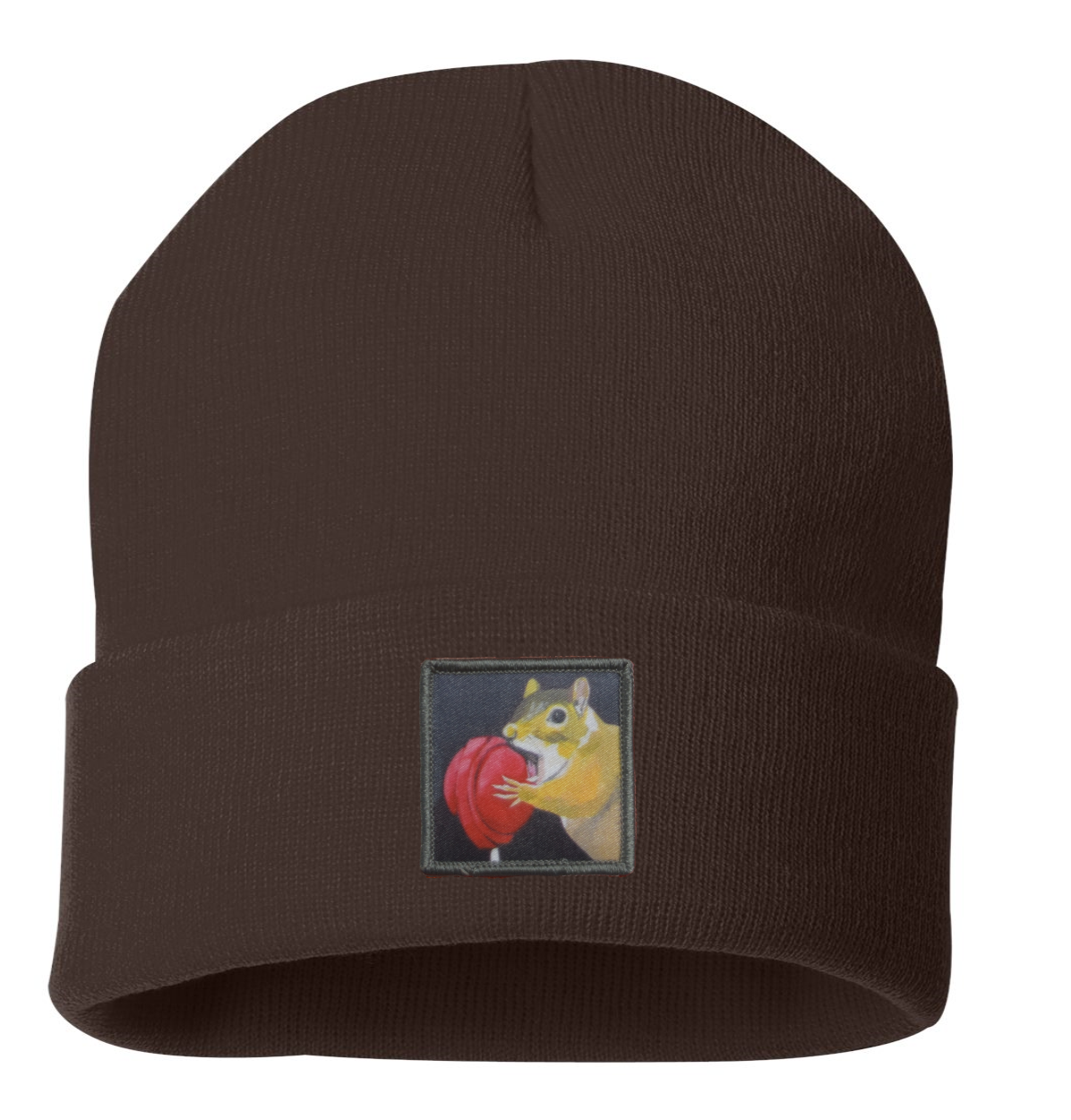 Lolly Squirrel Beanie Hats Flyn Costello Brown  