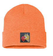 Lolly Squirrel Beanie Hats Flyn Costello Heather Orange  