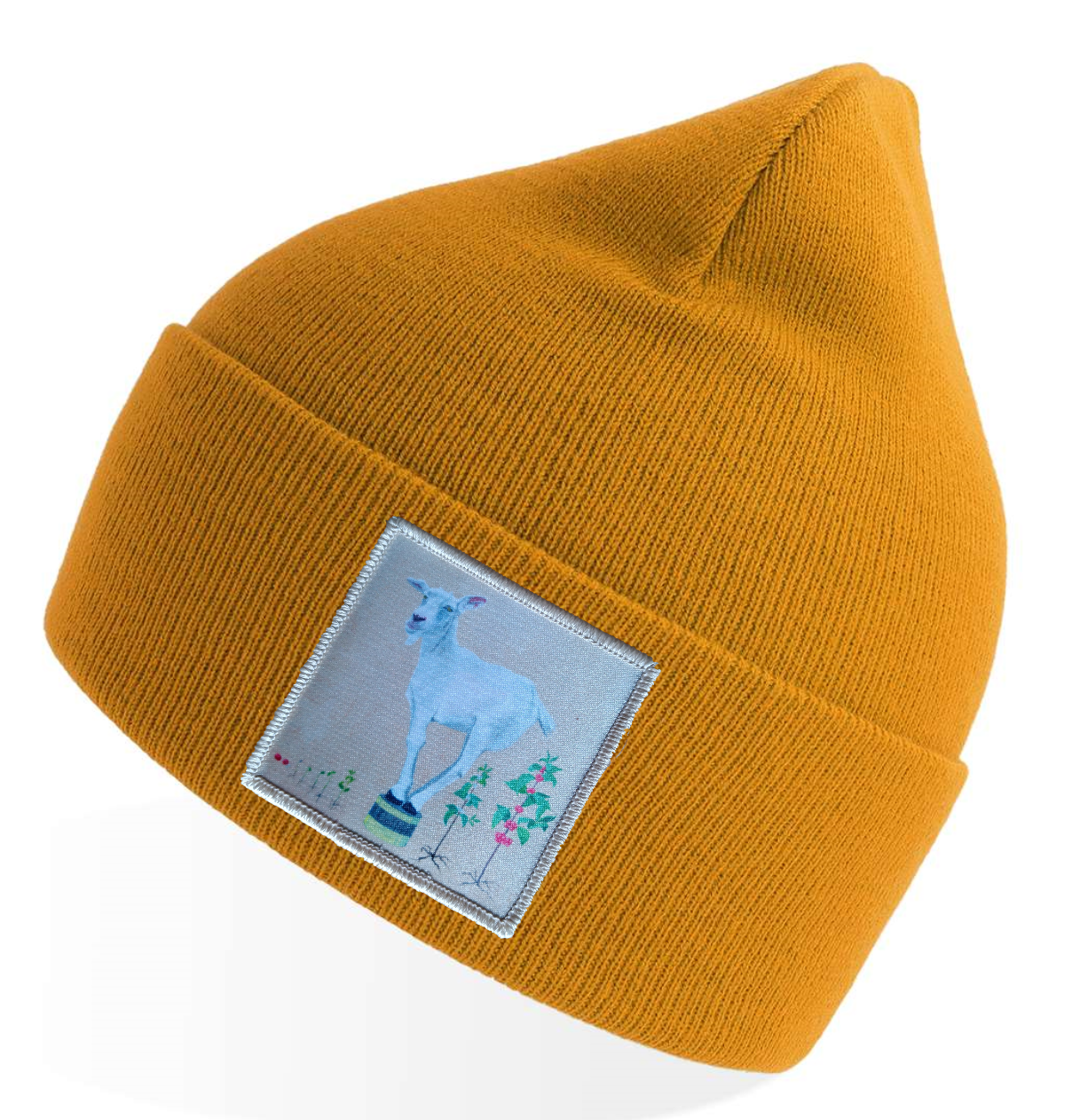 Mustard Sustainable Knit Hats Flyn Costello The Discoverer  