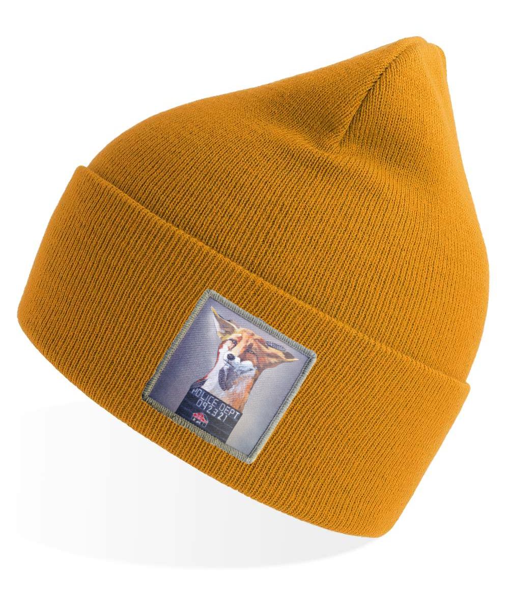 Mustard Sustainable Knit Hats Flyn Costello The Usual Suspects: Fox  