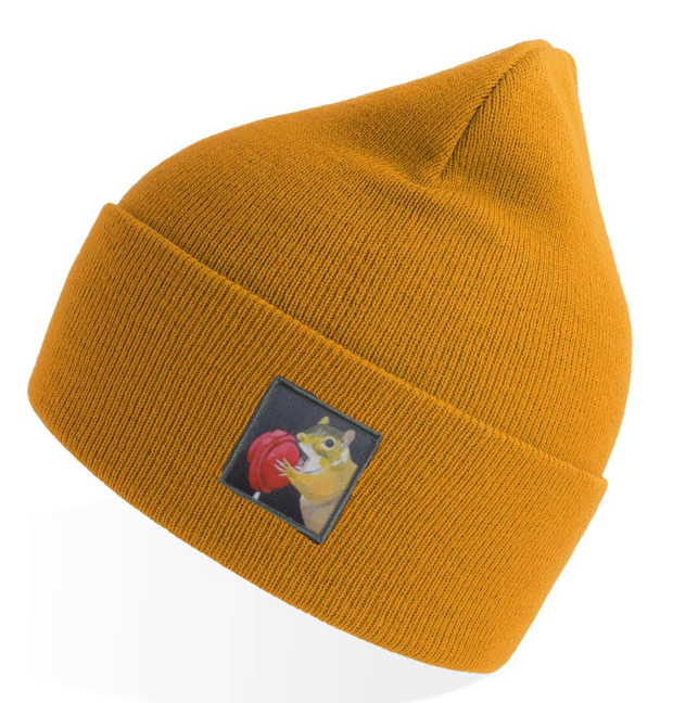 Mustard Sustainable Knit Hats Flyn Costello   