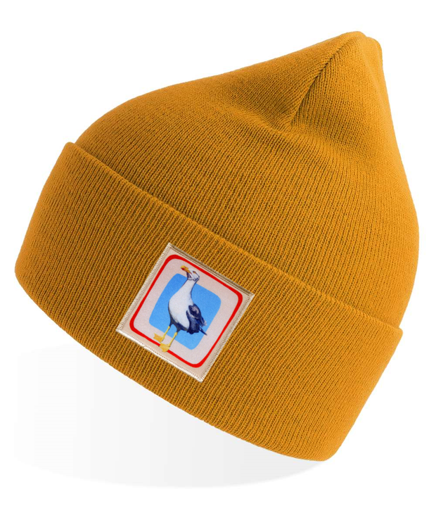 Mustard Sustainable Knit Hats Flyn Costello   