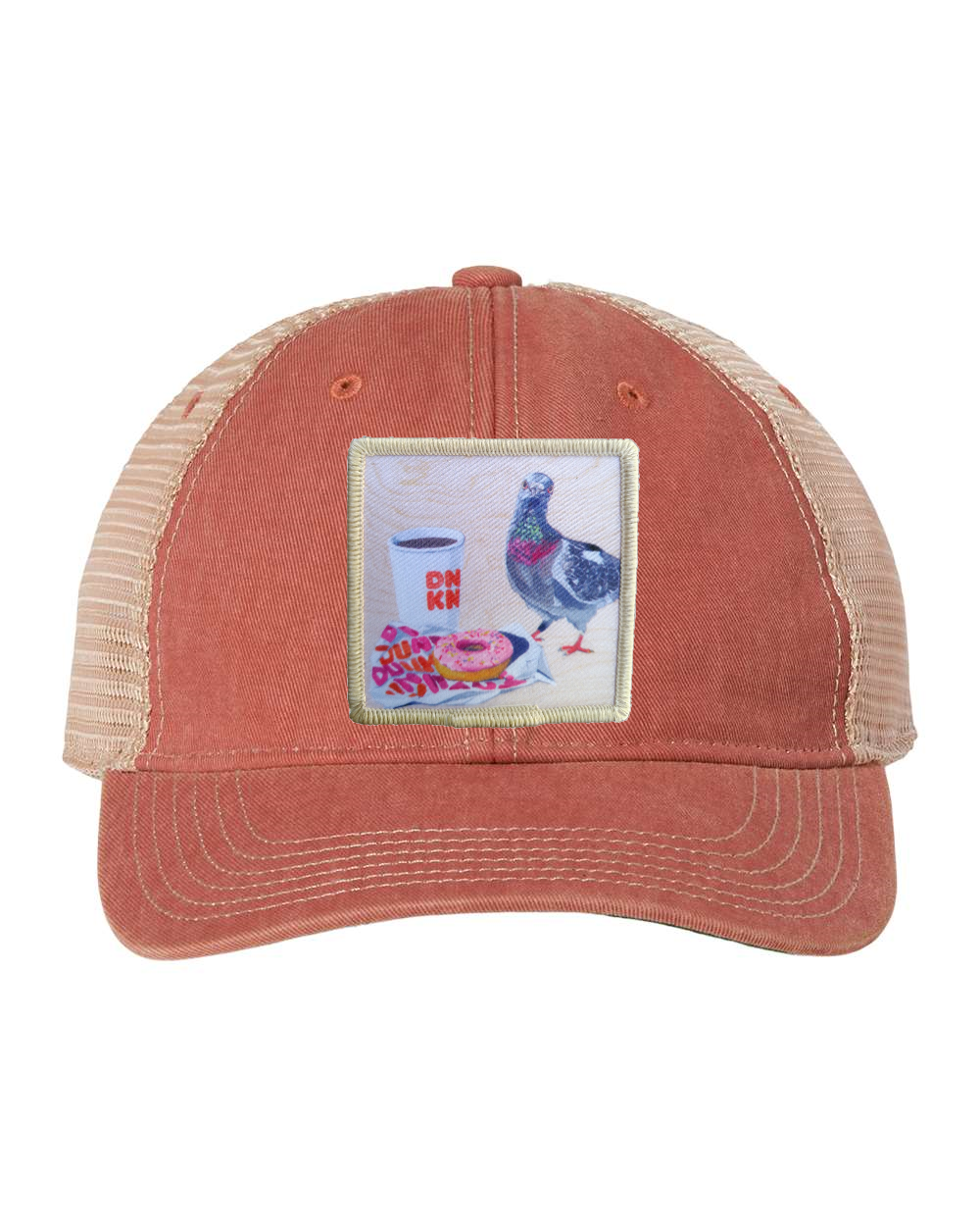 Nantucket Red Unstructured Hats Flyn Costello Pigeons Run On Donuts  